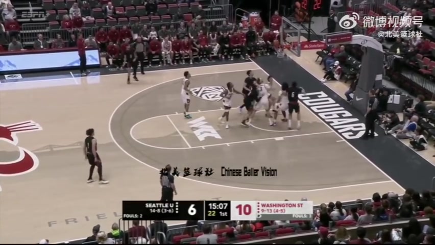 隔人双手暴扣!NCAA常规赛-淡厚然替补出场14分钟 得到9分3板