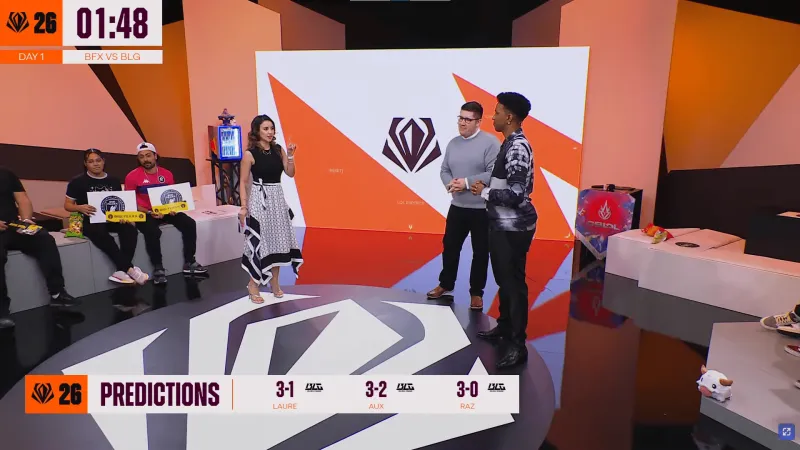 u8国际-英文流分析台预测BLG和BFX胜负：三人均预测BLG击败BFX